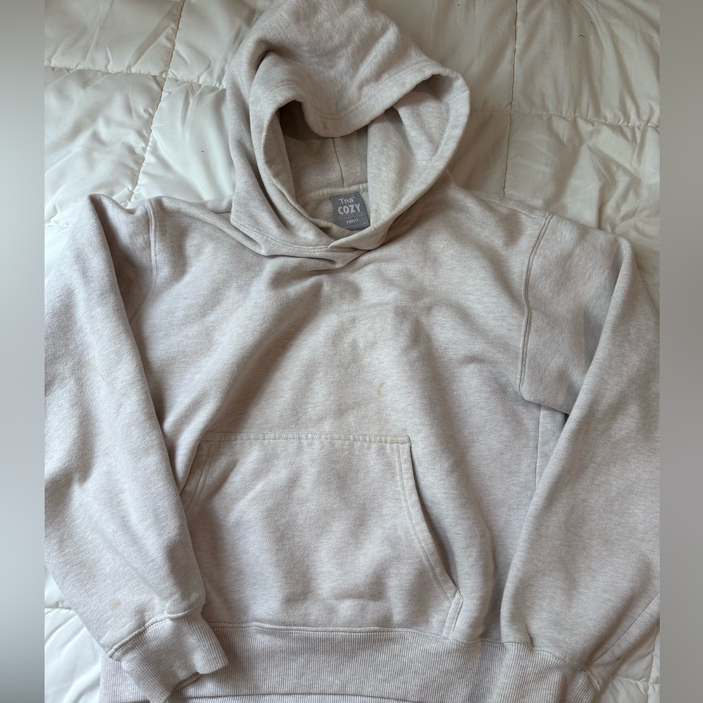 TNA Cozy Fleece Perfect Jacket - Gray